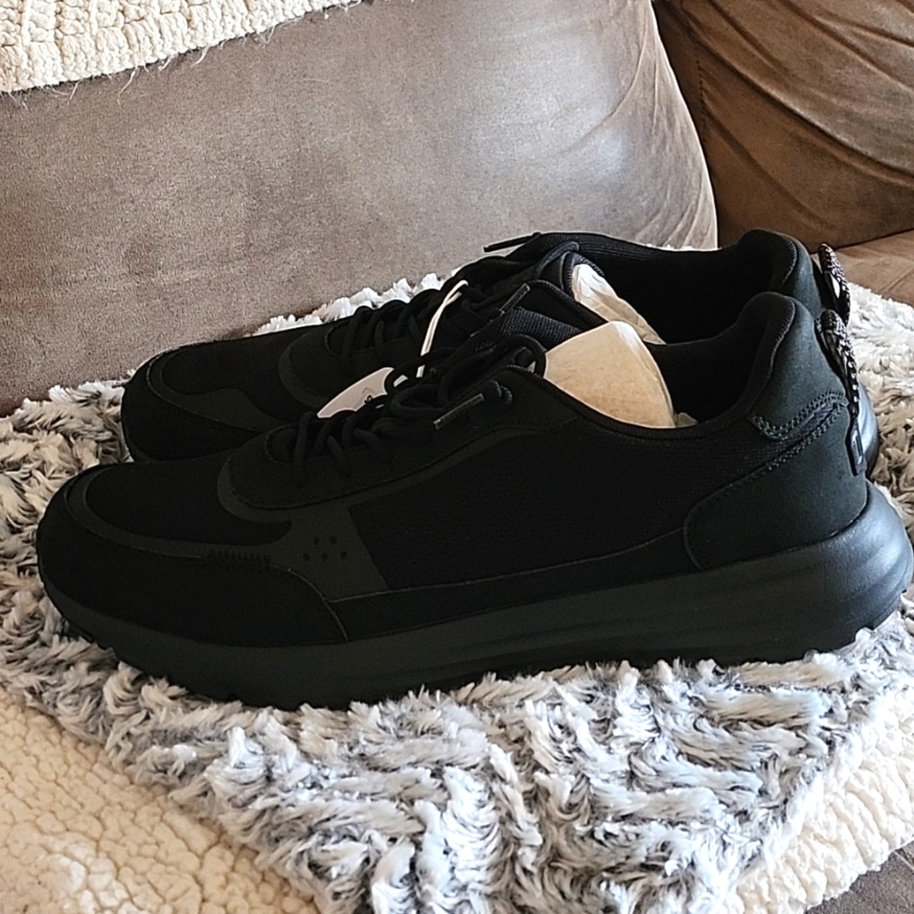 Hey Dude black Sirocco Alta Essentials shoes NWT men's size 14